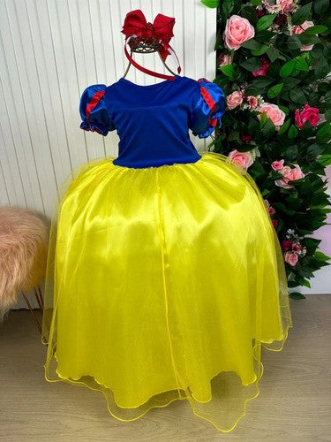 Fantasia Princesa Belli Longa Princesa Maça (FTSPRNCBLLBRNCDNV)
