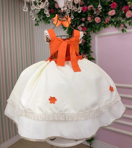 Vestido Fantasia Moana Infantil Princesa Festa Aniversário