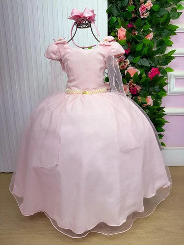 Vestido Banana Club Longo Diamante Rosa (VESTBNNCLGDMRSBB)