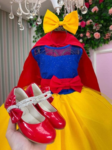 Fantasia Princesa Belli Princesa Maça Md 2 (FANTPRINBLLBRNDNV)