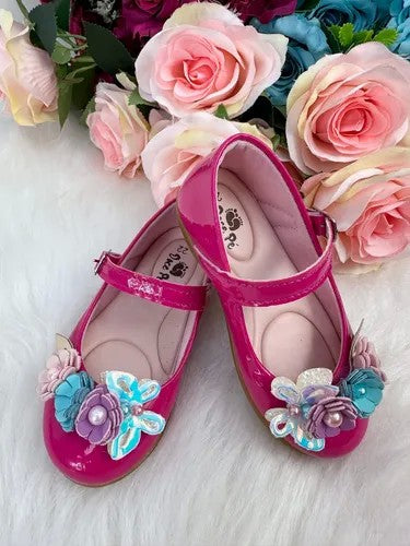 Sapatilha Doce Pe Juju Jardim Encantado Pink (SPTDCPJRDENCJUPNK)