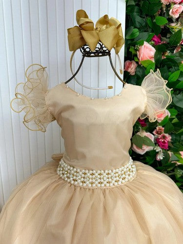 Vestido Marie Longo Amanda Dourado (VSTMARILONAMAD)