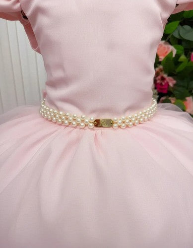 Vestido Banana Club Longo Diamante Rosa (VESTBNNCLGDMRSBB)
