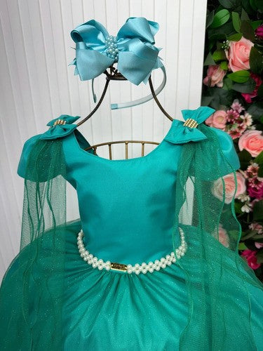 Vestido Banana Club Longo Diamante Verde Jade (VESTBNNCLBLGDMTVRDJD)