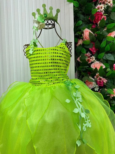 Fantasia Princesa Belli Longa Princesa Verde (FTSPRNCBELLAPCESP)