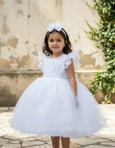 Vestido Menina Bonita Angelie Branco (VESTMNNBNTANGLBRNC)