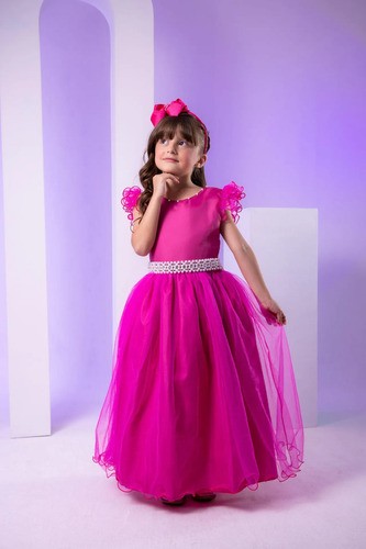 Vestido Marie Longo Amanda Pink (VESTMRLNGAMNPNK)
