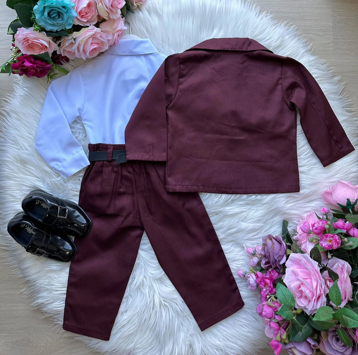 Conjunto Miss Cherry Social Terno Pedro Marsala - Festa