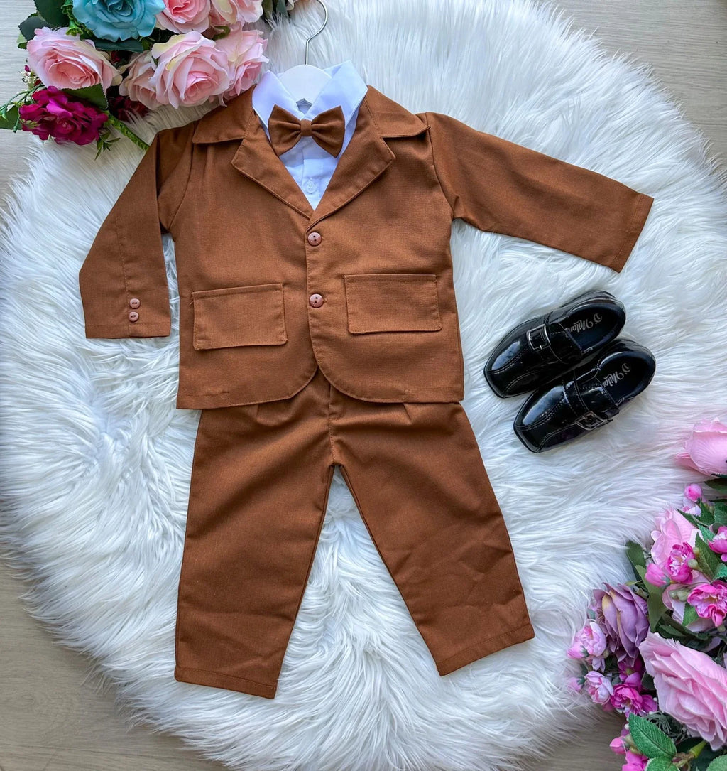 Conjunto Miss Cherry Social Terno Pedro Caramelo - Festa