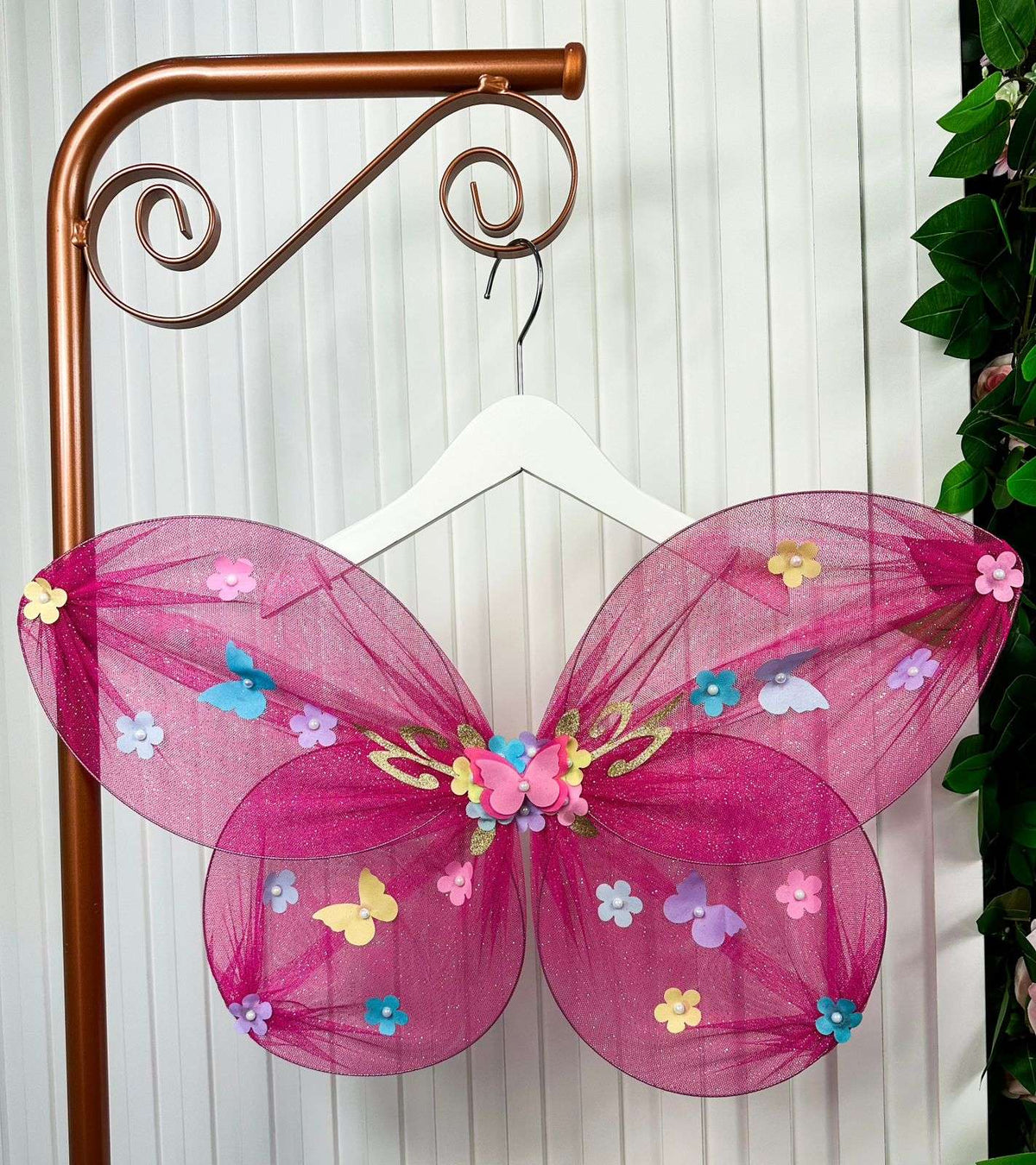 Asa De Borboletas / Fadas Infantil Pink (ACESSASABOBFDPINK)