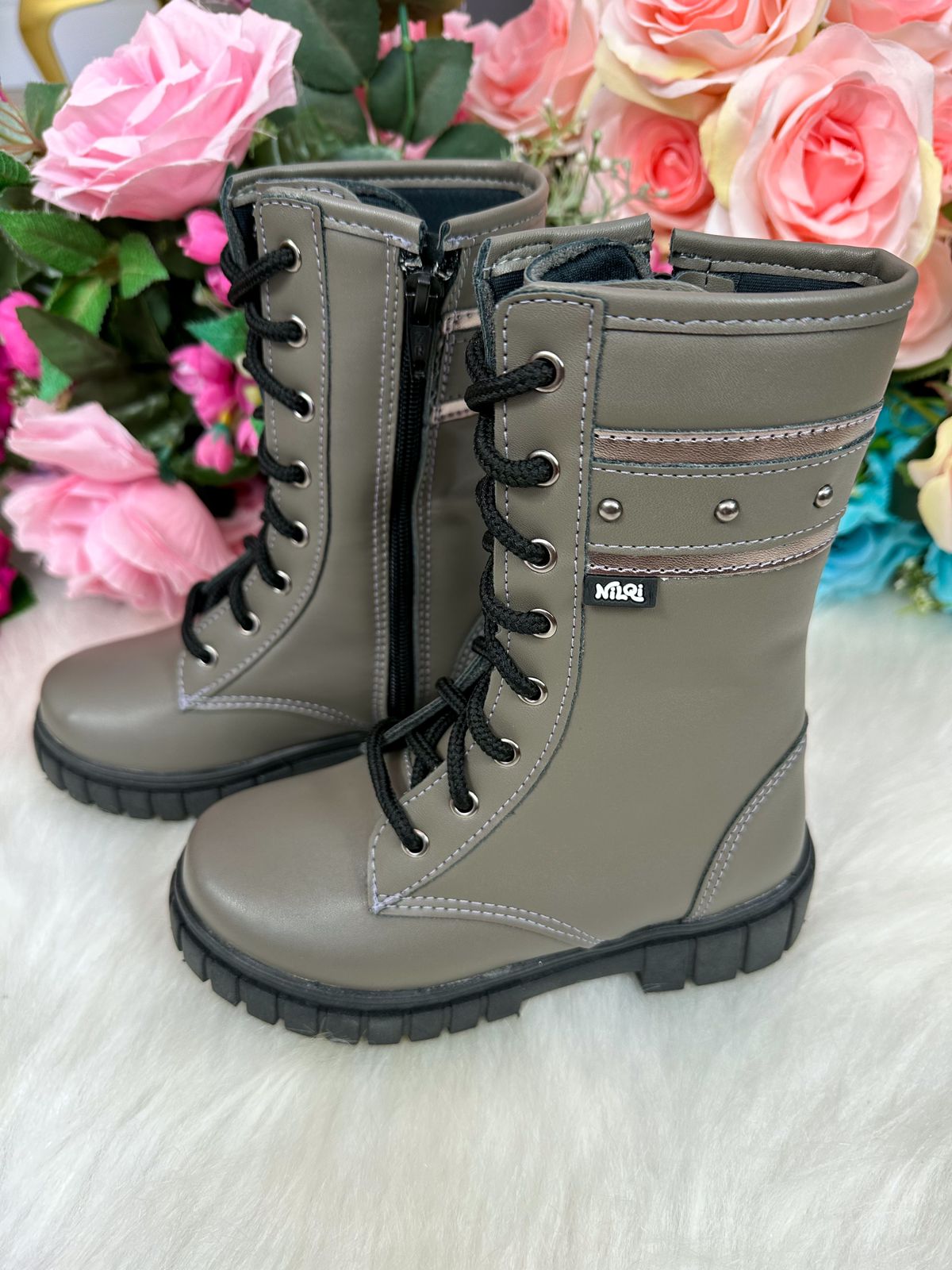 Bota Nilqi Melissa Onix (BTNLQIMLSSVERDEMILITAR)