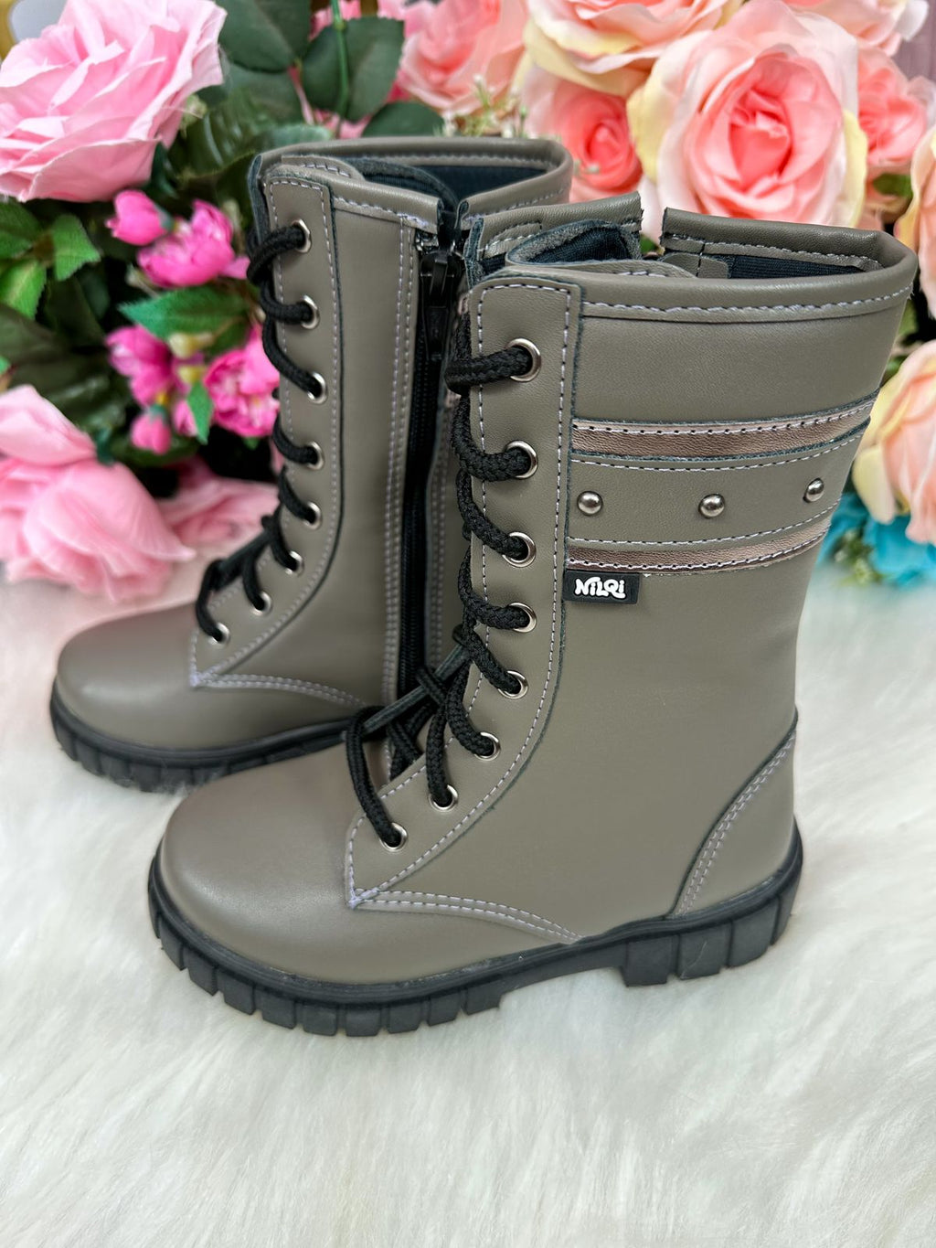 Bota Nilqi Melissa Onix (BTNLQIMLSSVERDEMILITAR)