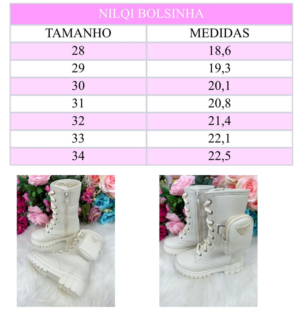 Bota Nilqi Vivi Onix Bolsinha (BTNLQIVVOVERDEMIBLSNH)