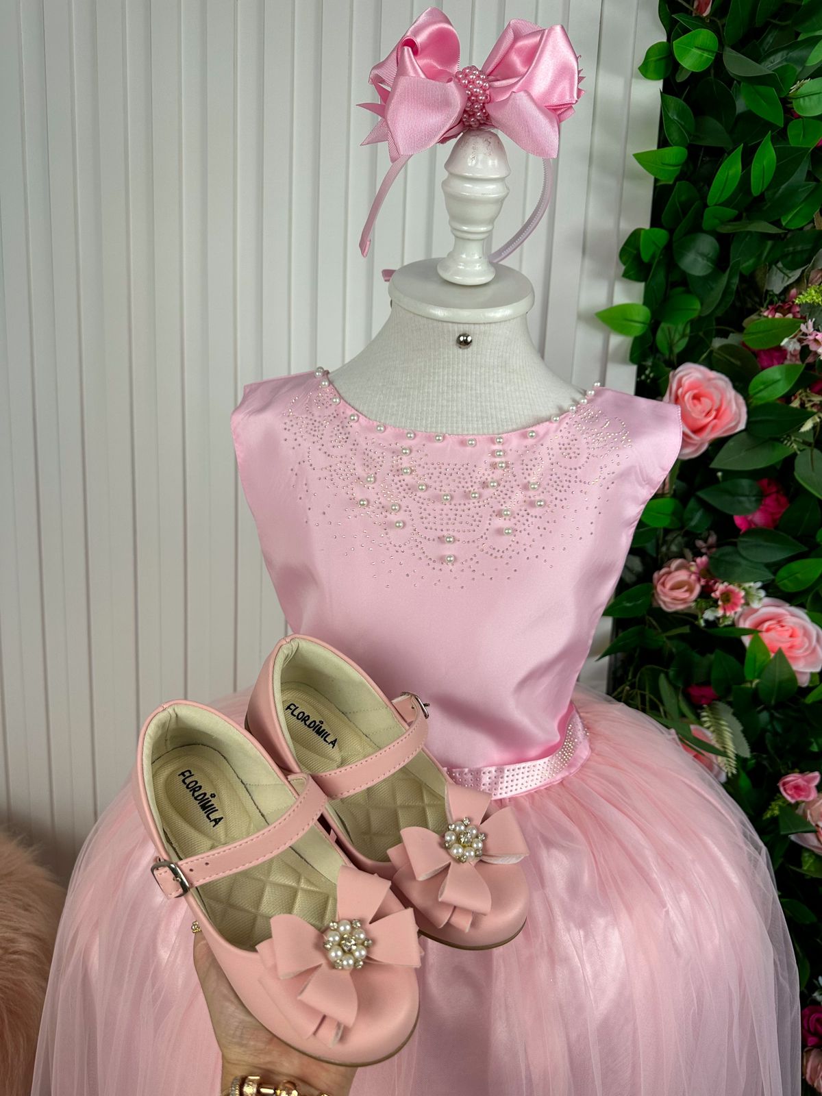 Vestido Enjoy Longo Regata Rosa Bebê (VESTINFENJLRSABB)