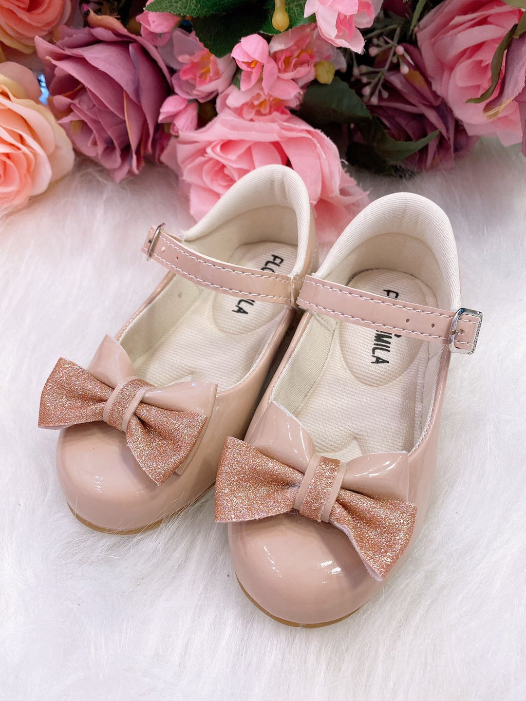 Sapatilha Flor Di Mila Julia Nude - Rose (SPTAFLDMLAND)