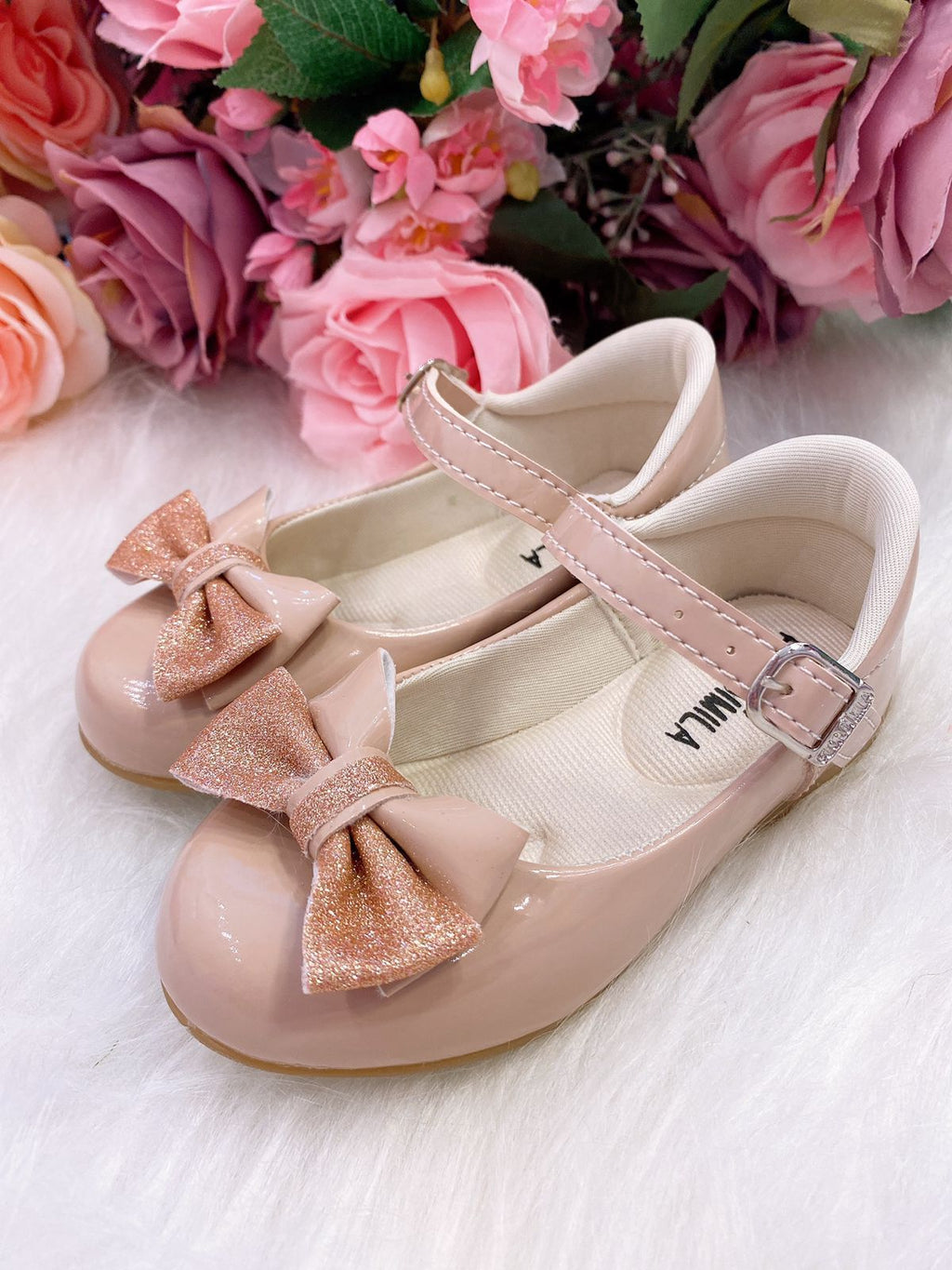 Sapatilha Flor Di Mila Julia Nude - Rose (SPTAFLDMLAND)