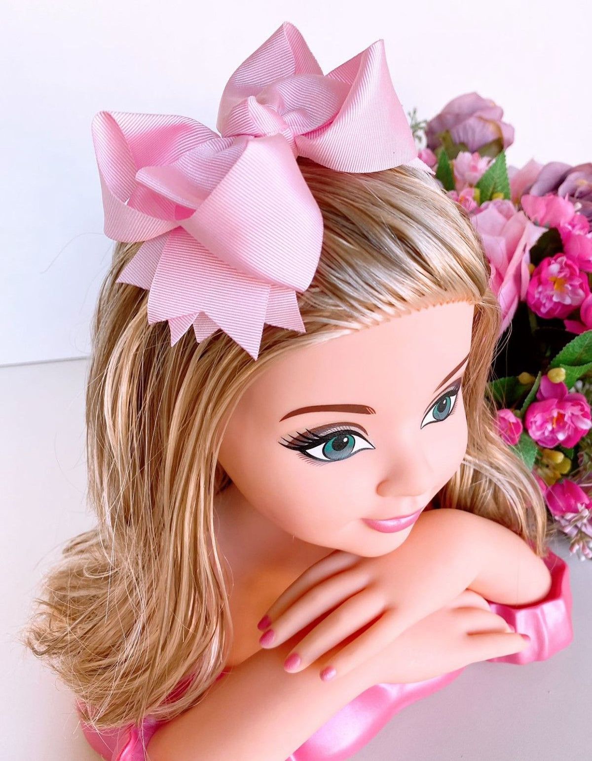 Laço Belli Bico de Pato Rosa Bebe (ACESSBLLCBICDPTRS)