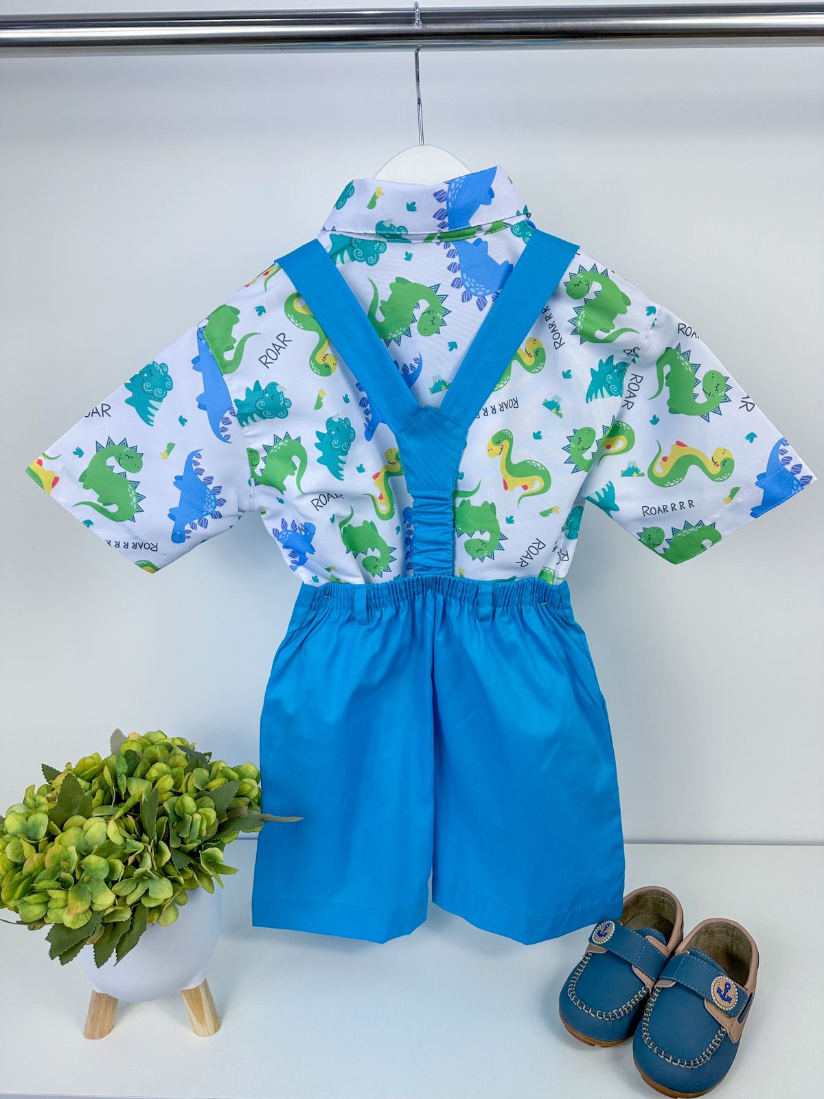 Conjunto Temático Dinossauro Azul (CONJUNTOTMTCDNSSAURAZL)