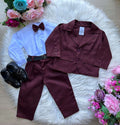Conjunto Miss Cherry Social Terno Pedro Marsala - Festa