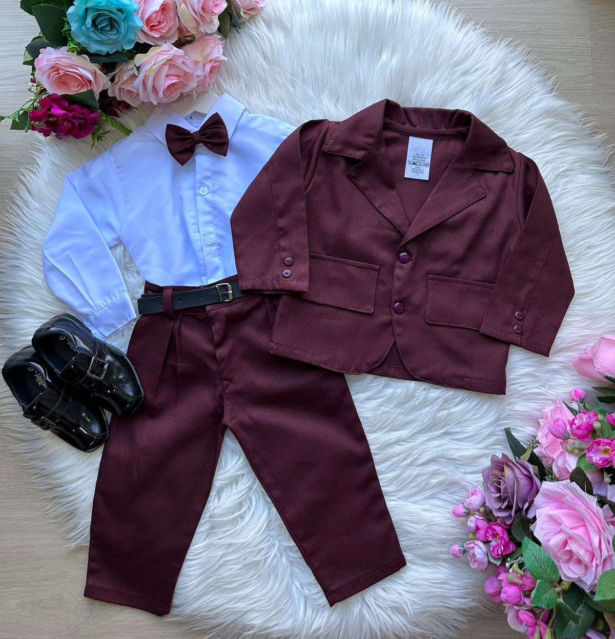 Conjunto Miss Cherry Social Terno Pedro Marsala - Festa