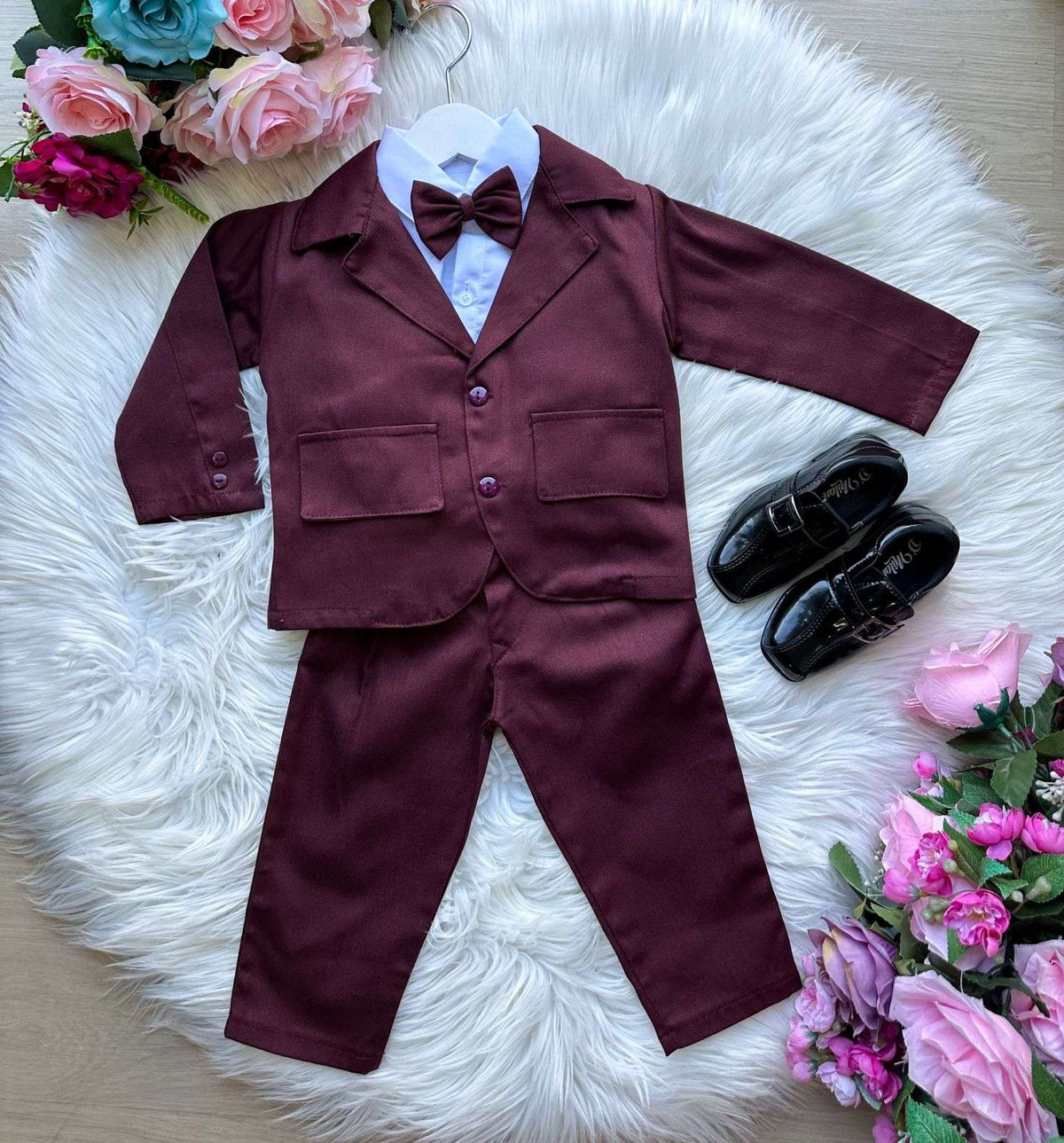 Conjunto Miss Cherry Social Terno Pedro Marsala - Festa