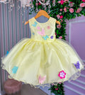 Vestido Princesa Belli Anabel Jardim Encantado Amarelo (VESTPRINCSBLLJDENCNTDAMREL)