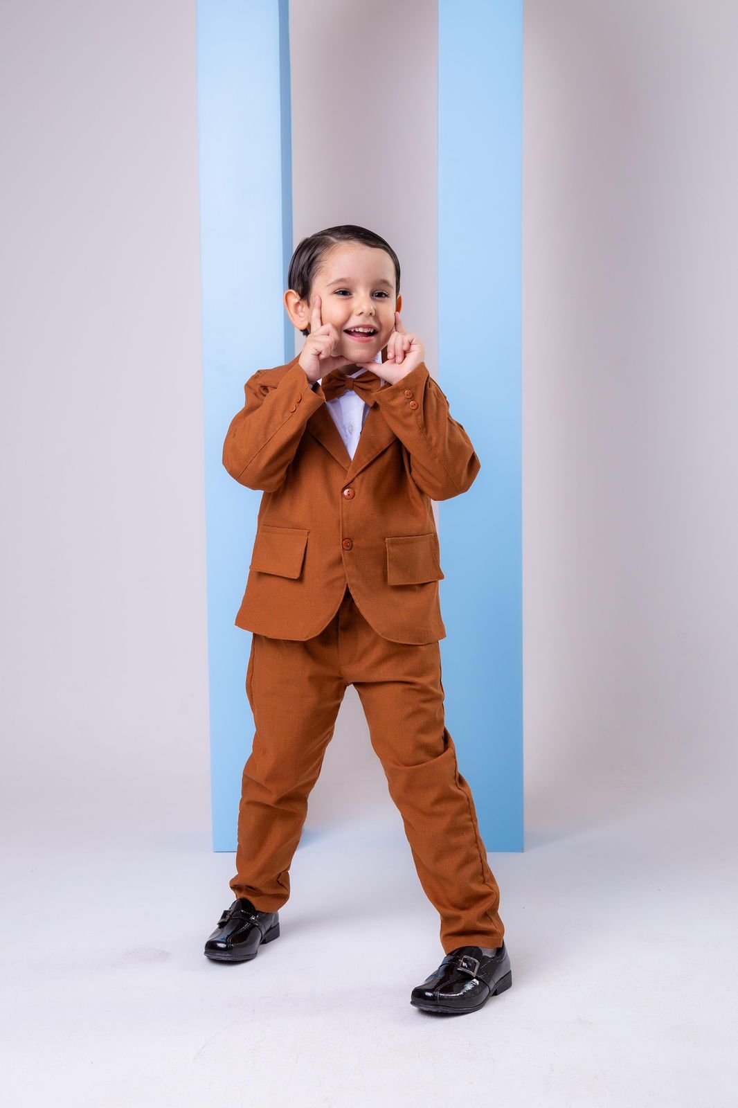 Conjunto Miss Cherry Social Terno Pedro Caramelo - Festa