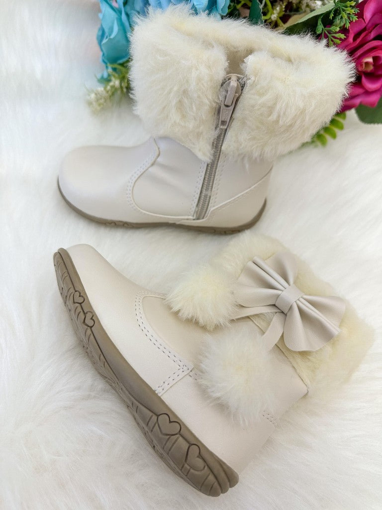 Bota/Coturno Flor Di Mila Zoe Off-Marfim (BTCTUZOEOFFMFIM)