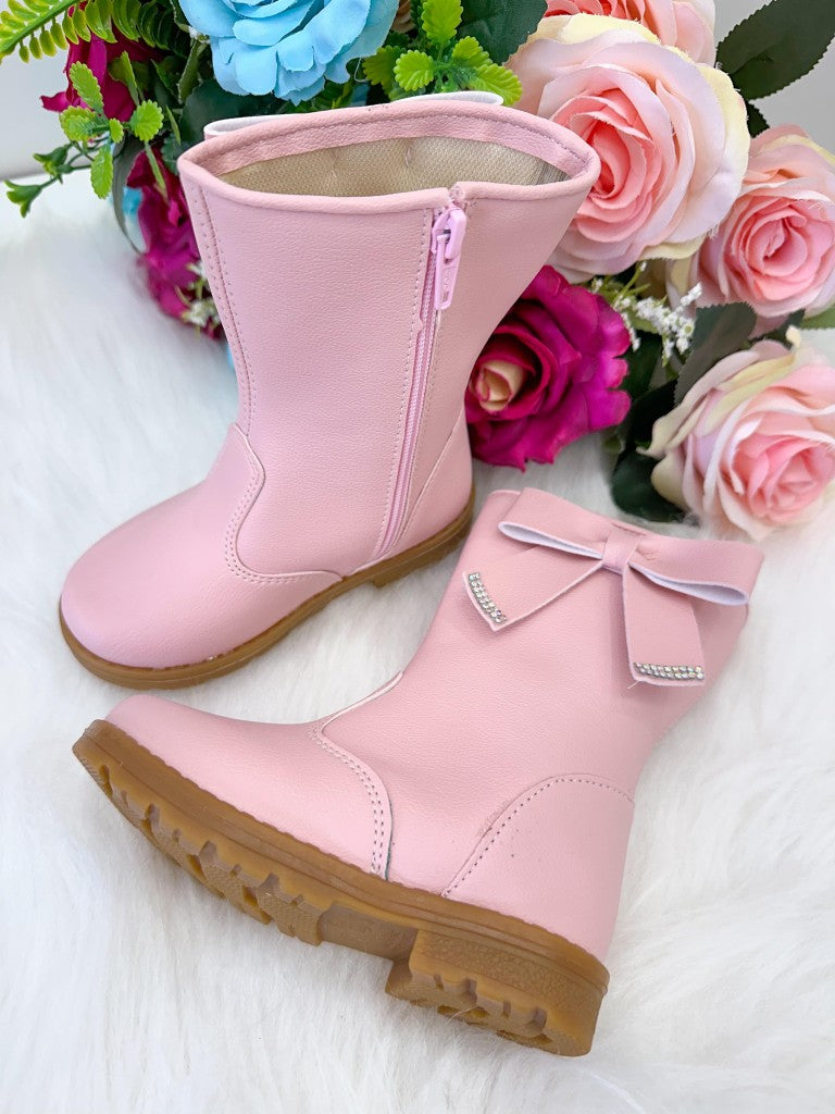 Bota Coturno Ortobaby Lorena Rosa Bebe (BTACTRNOORBABYLRSABB)