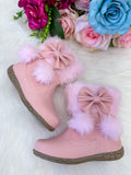 Bota/Coturno Flor di Mila Zoe Rosa Bebe (BTCTUZOERSBB)