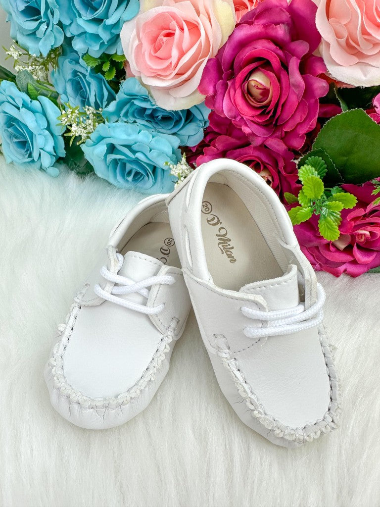 Calçado Mocassim D Milan Branco (CLCMCSSDMLBRNC)