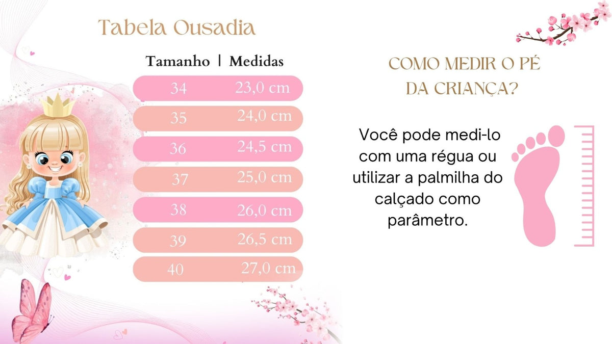 Bota/Coturno Ousadia Preta Adulta (BTACTURNOPRTA)