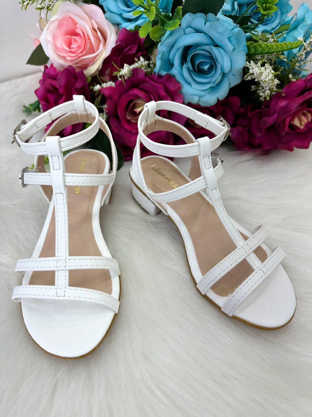 Sandalia Flor Di Mila Mariana Branco (SNDLIAFMRIANABRNCA)