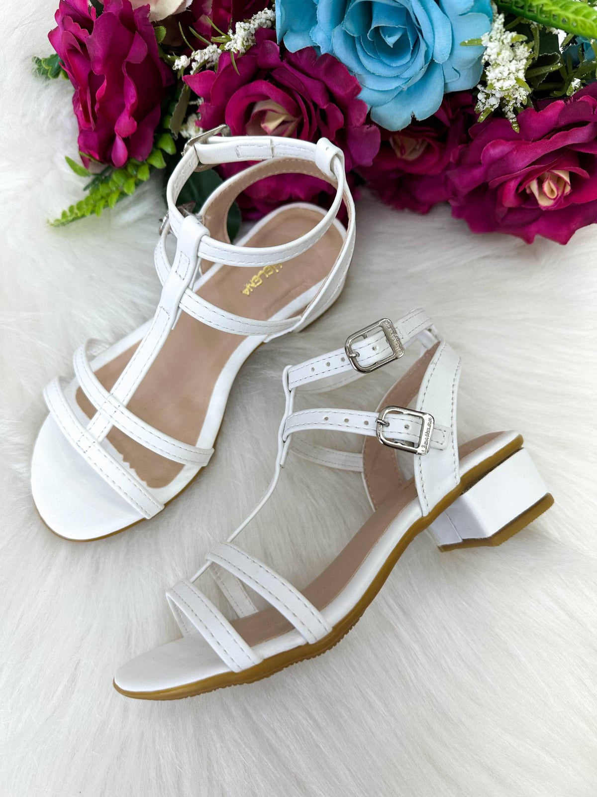 Sandalia Flor Di Mila Mariana Branco (SNDLIAFMRIANABRNCA)