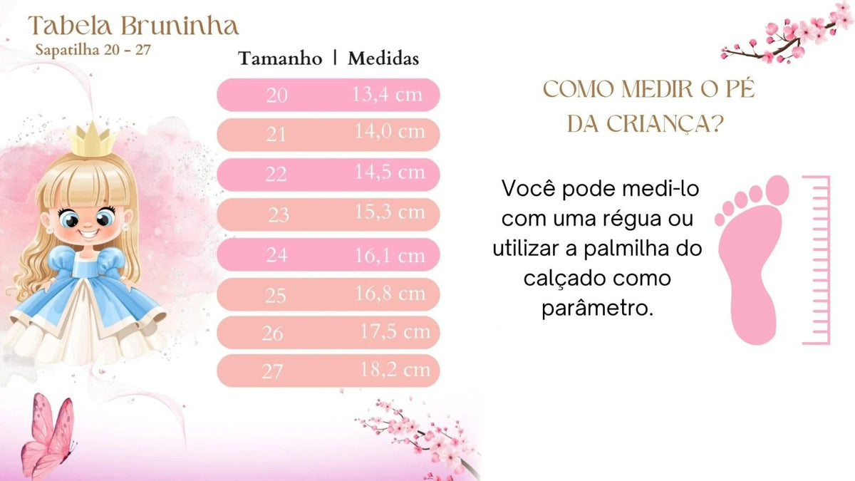 Sapatilha Bruninha Flores Dourada (SPTLBRNFLDOURDA)