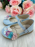 Sapatilha Doce Pe Juju Jardim Encantado Azul Bebe (SPTDCPJRDENCJUBB)