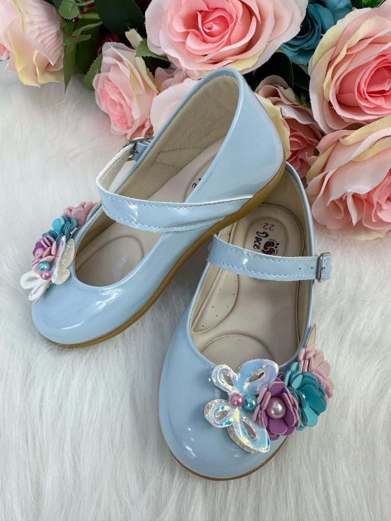Sapatilha Doce Pe Juju Jardim Encantado Azul Bebe (SPTDCPJRDENCJUBB)