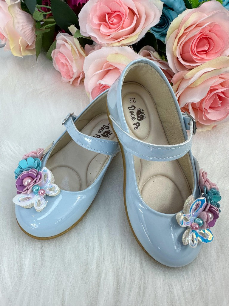 Sapatilha Doce Pe Juju Jardim Encantado Azul Bebe (SPTDCPJRDENCJUBB)