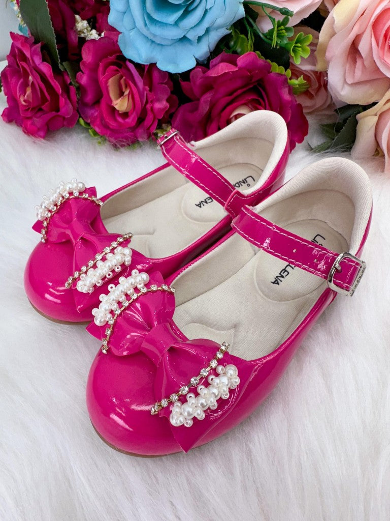 Sapatilha Flor di Mila Pink Perolas Neide (SPTLFLRDMPNKPRLS)