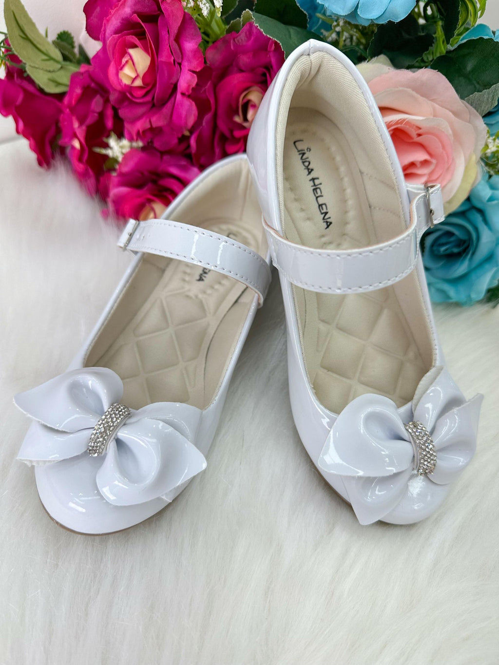 Sapatilha Flor Di Mila Rubia Saltinho Branco (SAPAFLORBIABRANCA)