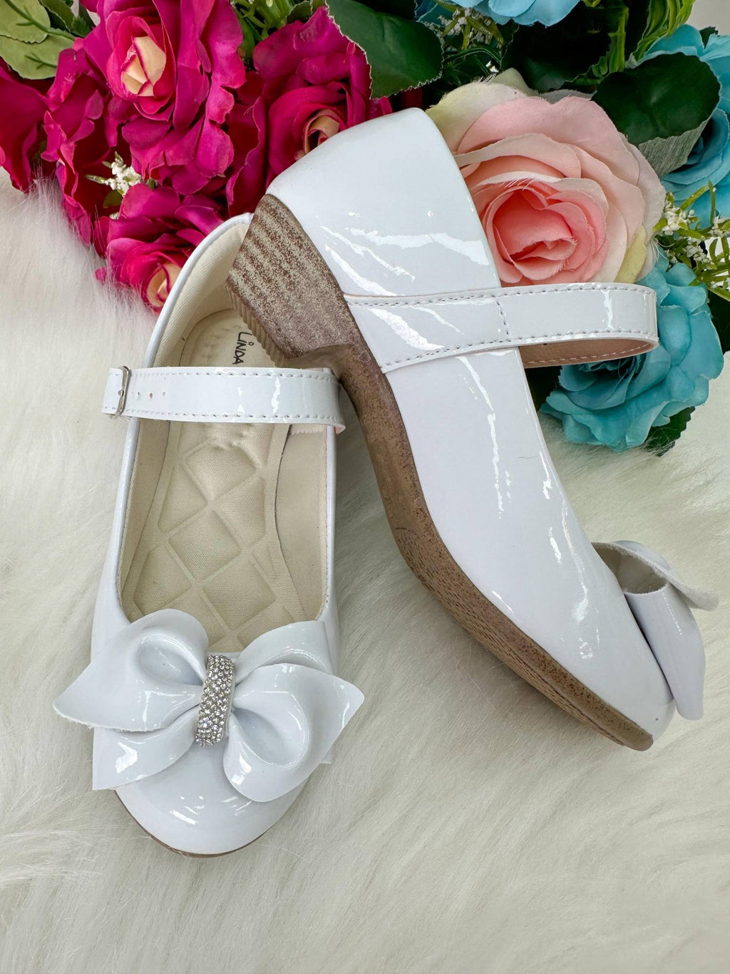 Sapatilha Flor Di Mila Rubia Saltinho Branco (SAPAFLORBIABRANCA)