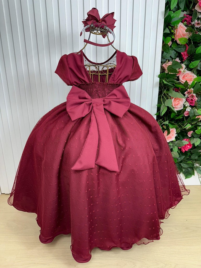 Vestido Giovanella/Giovanela Sonia Longo Marsala (VESTGINELSNIAMRSLA)