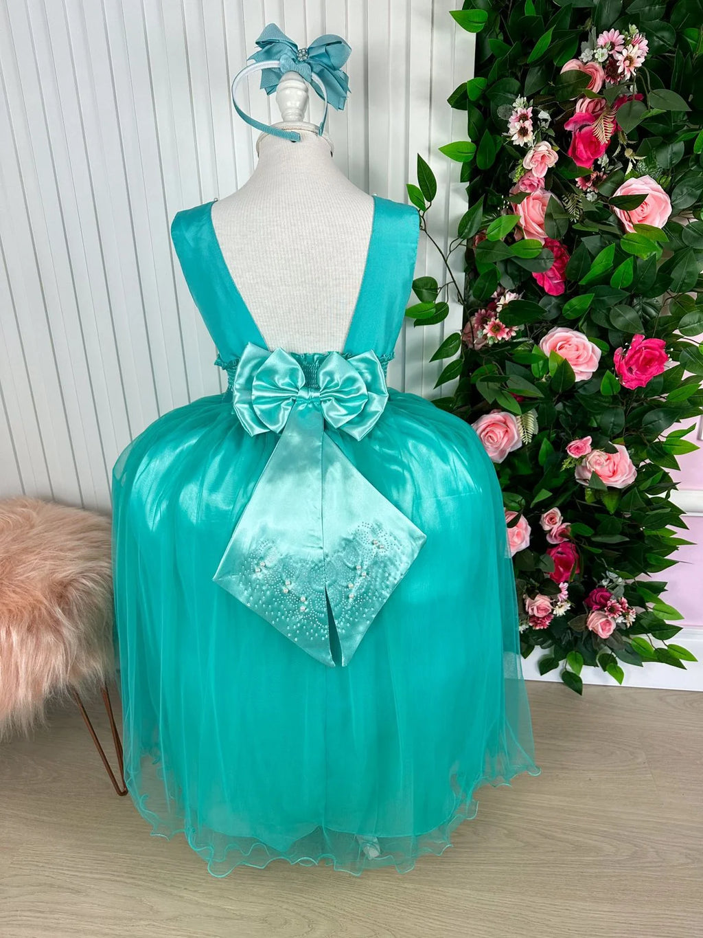 Vestido Enjoy Longo Regata Verde Tiffany (VESTENJRGVRDTFNY)