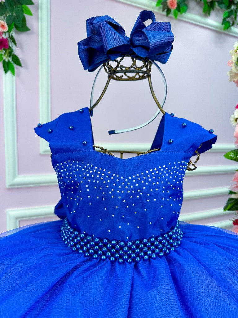 Vestido Giovanella/Giovanela Longo Valentina Azul Royal (VESTGVNLLMGVLNTAZLRYL)