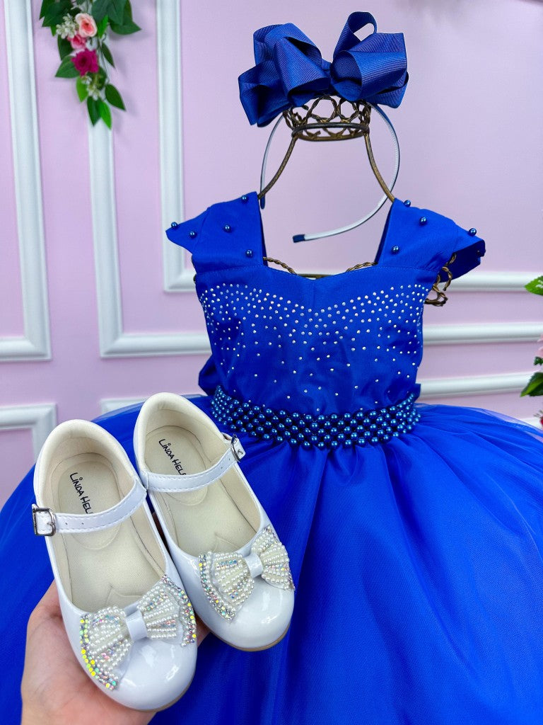 Vestido Giovanella/Giovanela Longo Valentina Azul Royal (VESTGVNLLMGVLNTAZLRYL)
