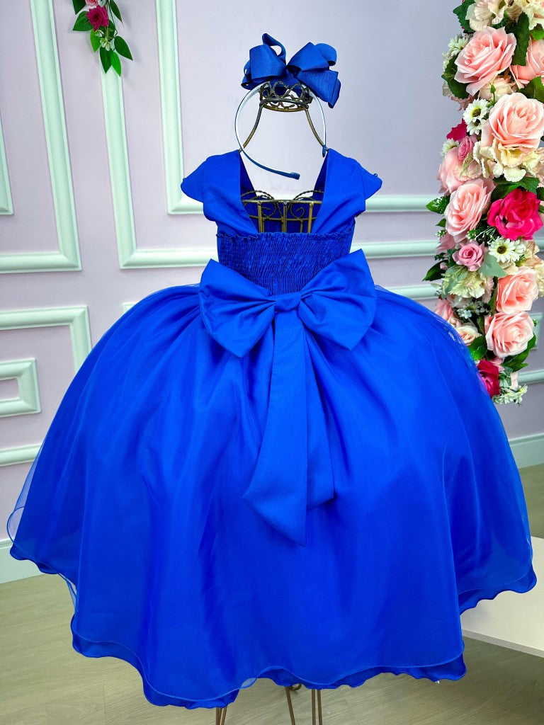 Vestido Giovanella/Giovanela Longo Valentina Azul Royal (VESTGVNLLMGVLNTAZLRYL)