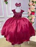 Vestido Giovanella/Giovanela Longo Valentina Marsala (VESTGVNLLNGVLNTMRSL)