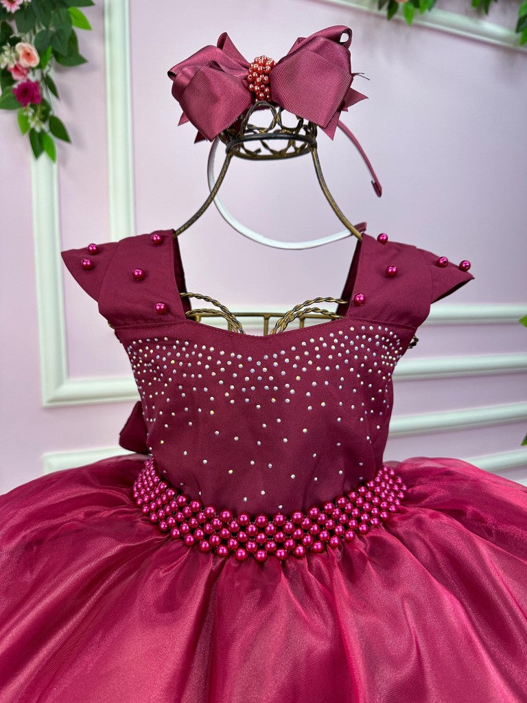 Vestido Giovanella/Giovanela Longo Valentina Marsala (VESTGVNLLNGVLNTMRSL)