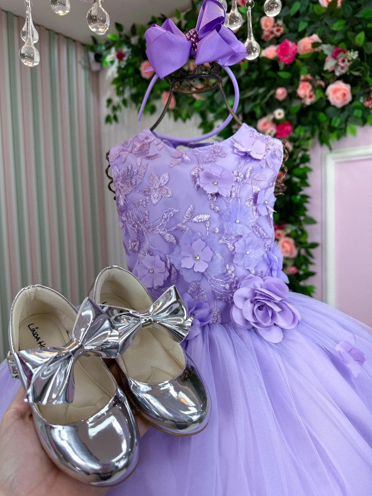 Vestido Juvenil Vila Lele Regata Flores Lilas (VESTJVNVLLLRGTFLRLL)