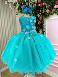 Vestido Juvenil Vila Lele Regata Flores Verde Tiffany (VESTJVNVLLRGTFLRVRTF)